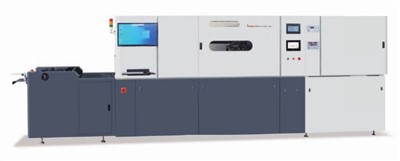 B2 Digital UV Spot Varnish Txheej Thiab Txias Foiling Tshuab